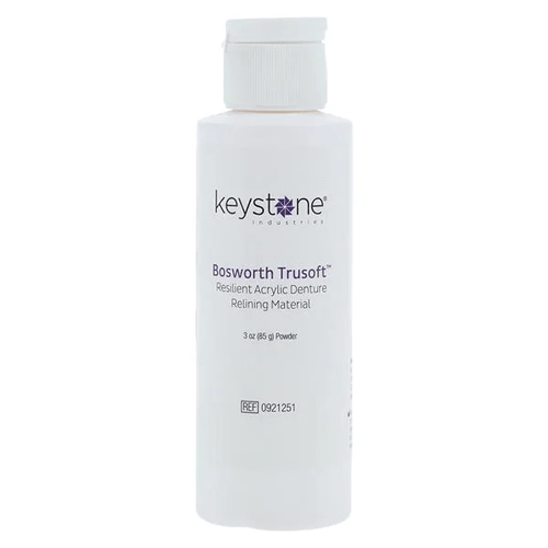Keystone Trusoft Intermediary Relining Material, 3 oz Powder