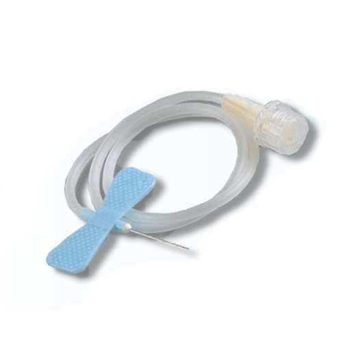 Exel Scalp Vein Butterfly Winged Infusion Set, 21G x ¾", 12" Tubing, 50/bx