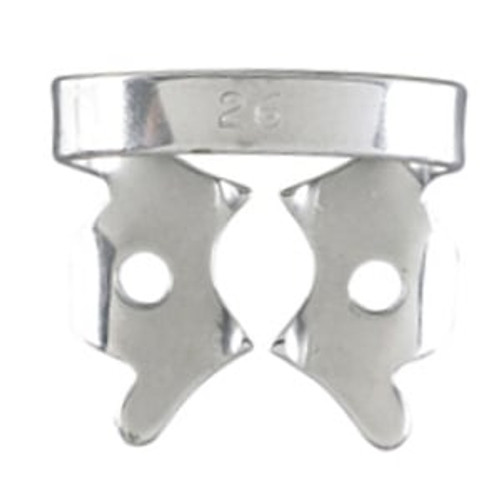 Miltex #26 Lower Molar Winged Metal Rubber Dam Clamp Single Clamp, ea Miltex #26 Lower Molar Winged Metal Rubber Dam Clamp Single Clamp, ea