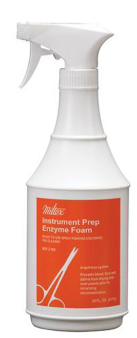 Miltex Instrument Prep Enzyme Foaming Spray, 24 oz bottle, 12 bottle/cs