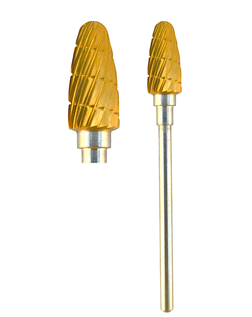 ODS Precision Laboratory Carbide Cutter Bur, 82T Medium Cone Shape, 6.0 mm Head, Use on Acrylics and All Metals 1/ea
