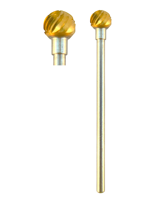 ODS Precision Laboratory Carbide Cutter Bur, 53A Coarse, 6.0 mm Head, Pear Shape, Use on Acrylics, Ceramics and All Metals 1/ea