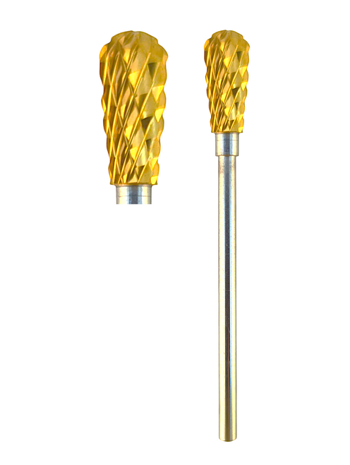 ODS Precision Laboratory Carbide Cutter Bur, 53A Medium, 6.0 mm Head, Pear Shape, Use on Acrylics, Ceramics and All Metals 1/ea