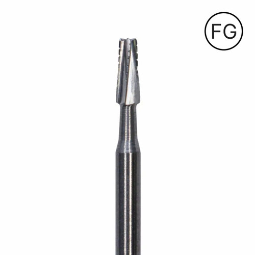 Pac-Dent Carbide Bur FG-702 Taper Fissure Crosscut, 10/pk