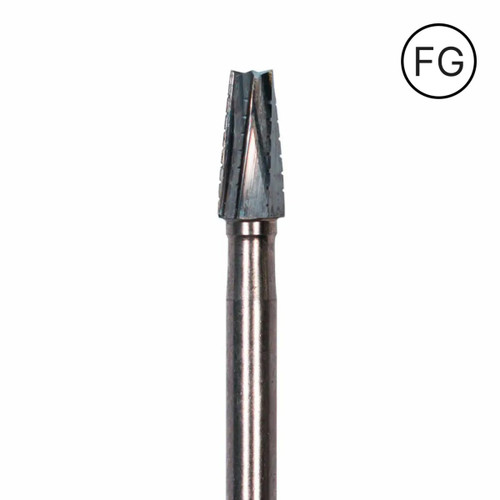Pac-Dent Carbide Bur FG-703 Taper Fissure Crosscut, 10/pk