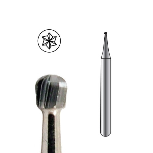 Pac-Dent Carbide Bur FGOS-1/2 Round, 10/pk