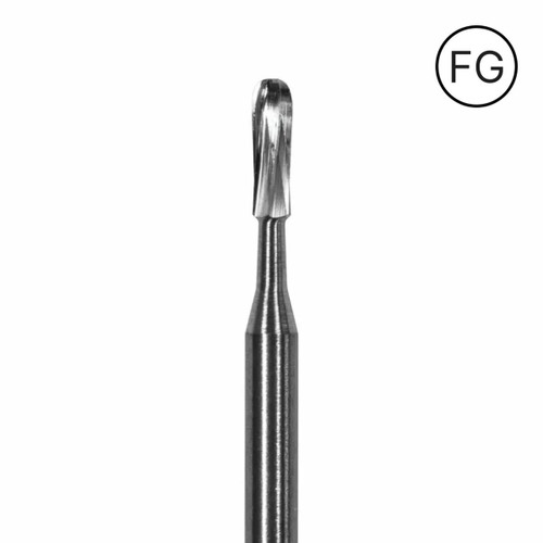 Pac-Dent Carbide Bur FG-1158 Straight Dome Plain, Clinic Pack, 100/pk