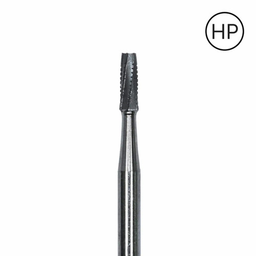 Pac-Dent Carbide Bur HP-703L Taper Fissure Crosscut, Clinic Pack, 100/pk