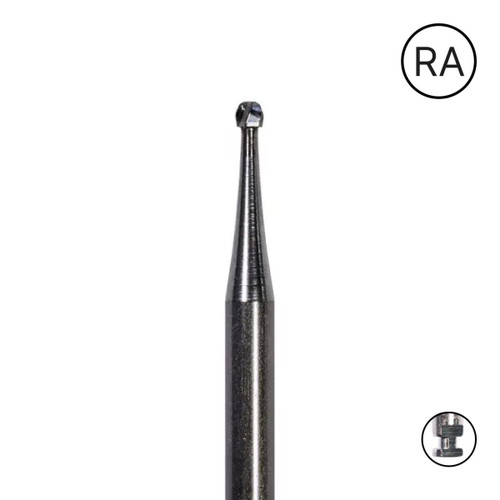 Pac-Dent Carbide Bur RA-4 Round Latch-Type, Clinic Pack, 100/pk