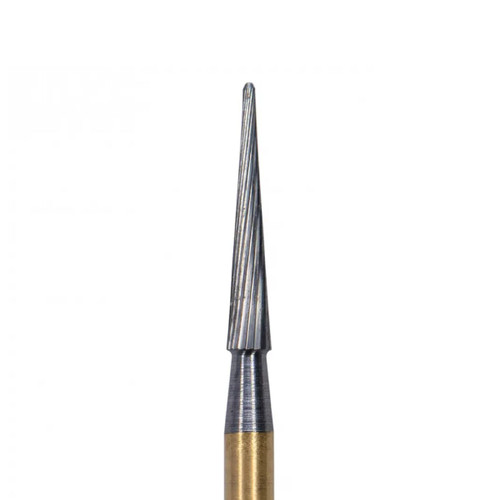 Pac-Dent Trimming & Finishing Carbide Bur FG-9714 Taper 30-Bladed, Clinic Pack, 100/pk