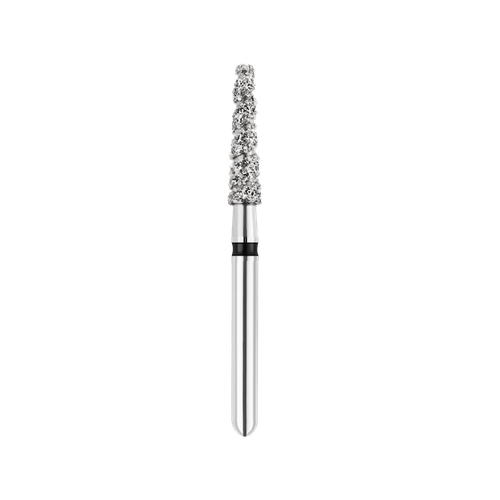 SpiralKool Diamond Turbo Cutting Bur 847T-018SC, Flat End Taper, Super Coarse, 5/pk