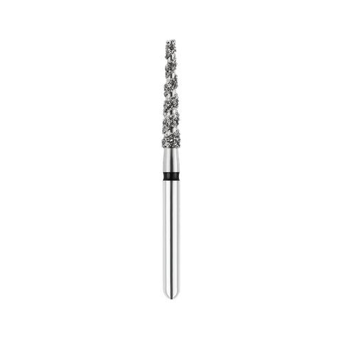 SpiralKool Diamond Turbo Cutting Bur 848T-016SC, Flat End Taper, Super Coarse, 5/pk
