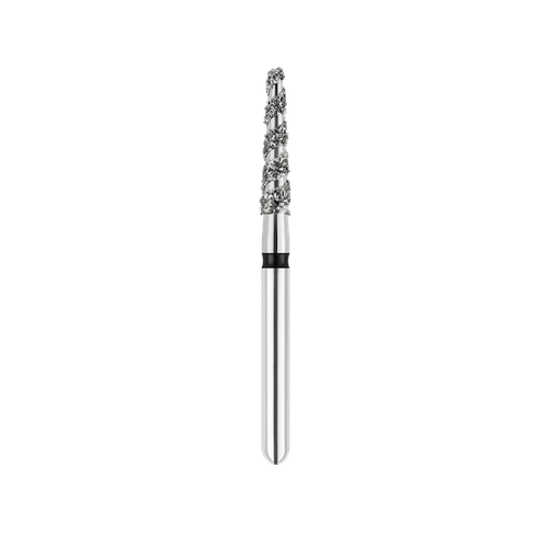 SpiralKool Diamond Turbo Cutting Bur 856T-016SC, Round End Taper, Super Coarse, 5/pk