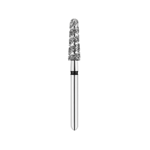 SpiralKool Diamond Turbo Cutting Bur 856T-024SC, Round End Taper, Super Coarse, 5/pk