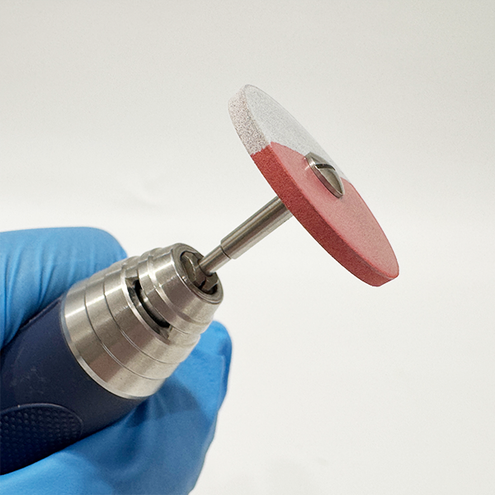 ODS Rubber Diamond Polisher(for fast removing and finishing zirconia workpiece) Medium, ea