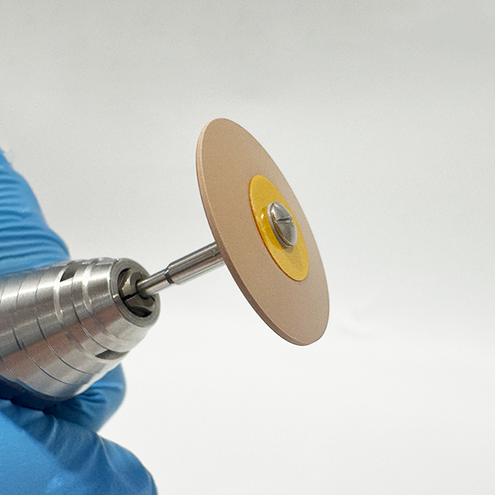 ODS Diamond Polisher Wheel Disc for Zirconia Dia 26x2mm Fine, ea