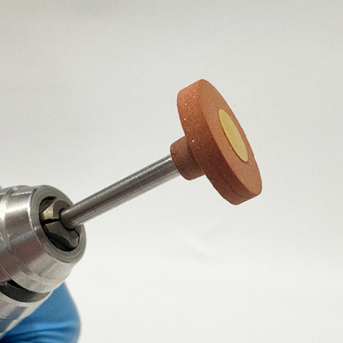 ODS Diamond Polishers Mushroom for all Lithium Disilicate (E.max) Dia 12x2mm Medium, ea