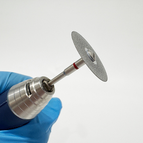ODS Flexible Diamond Solid Disc For Separating Porcelain and Resin Veneers Dia 22x0.22mm, ea