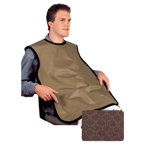 Flow Adult Lead Bib X-Ray Apron, without Collar, 0.3 mm, 24" x 26", Bronze, ea