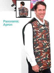 Flow Adult Lead-Free Panoramic X-Ray Apron, without Collar, 0.25 mm, 24" x 27", Beige, ea