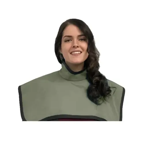 Flow Lead CBCT Pano X-Ray Apron with Collar, 0.3 mm, Grey