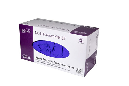 Omnitrust S-204 Ultimate Nitrile PF LT Exam Gloves, 300/bx, Large Omnitrust S-204 Ultimate Nitrile PF LT Exam Gloves, 300/bx, Large