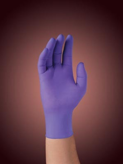 Halyard Purple Nitrile Exam Gloves, Medium, 100/bx