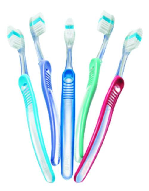 P&G Oral-B Indicator Toothbrush 20 Series, Assorted Cool Blue, Passion Purple, Minty Green & Neon Pink. 12/bx (old part #s 80249956, 80250656)