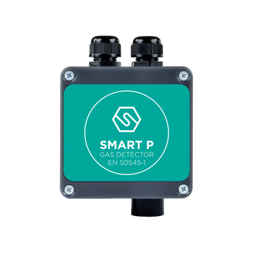 SMART P industrial gas detector with compact enclosure for fixed gas detection systems