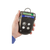 Handheld Crowcon Gas-Pro TK portable multi-gas detector held in a persons hand, showing its compact rugged design and LCD screen.