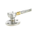 Honeywell T901 marine pressure transmitter with flange connection and braided hose