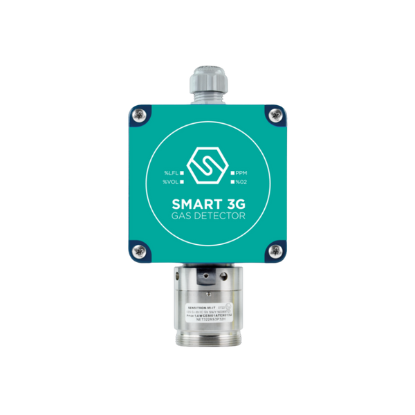 Sensitron SMART 3G C3 gas detector front view with sensor module