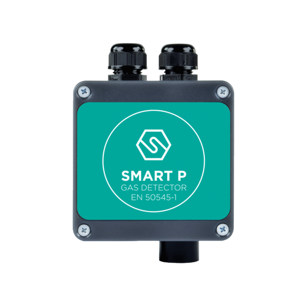 SMART P industrial gas detector with compact enclosure for fixed gas detection systems