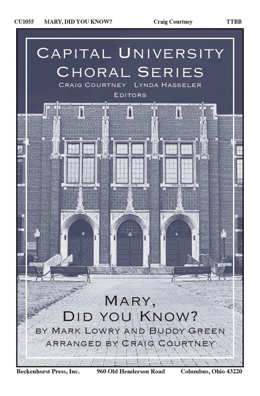 Mary, Did You Know? - TTBB