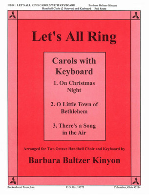Let's All Ring Carols With Keyboard - full score Let's All Ring Carols With Keyboard - full score