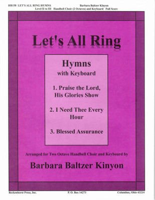 Let's All Ring Hymns with Keyboard - full score Let's All Ring Hymns with Keyboard - full score
