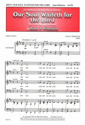 Our Soul Waiteth for the Lord Our Soul Waiteth for the Lord
