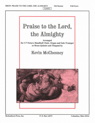 Praise to the Lord, the Almighty - organ and handbell score Praise to the Lord, the Almighty - organ and handbell score