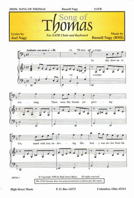 Song of Thomas Song of Thomas