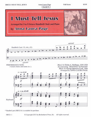 I Must Tell Jesus - Page - full score I Must Tell Jesus - Page - full score