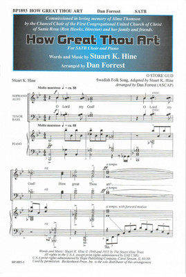 How Great Thou Art - Prelude for Organ Sheet music for Organ (Solo