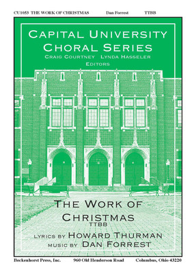 The Work of Christmas - TTBB - digital download The Work of Christmas - TTBB - digital download