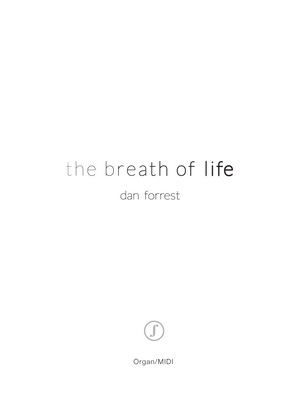 the breath of life - Organ Part (for purchase) - Digital Download the breath of life - Organ Part (for purchase) - Digital Download