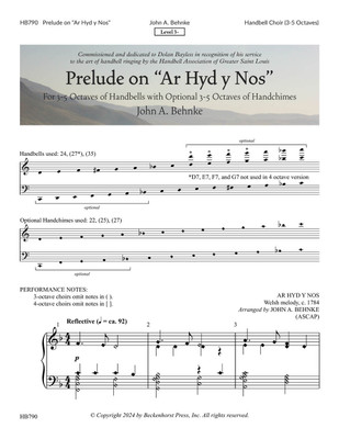 Prelude on "Ar Hyd y Nos" Prelude on "Ar Hyd y Nos"