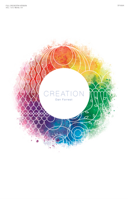 CREATION - Full Score (International Purchase Only) - digital download CREATION - Full Score (International Purchase Only) - digital download
