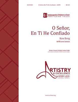 O Señor, En Ti He Confiado - SATB - digital download O Señor, En Ti He Confiado - SATB - digital download
