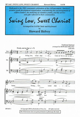 Swing Low, Sweet Chariot Swing Low, Sweet Chariot