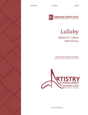 Lullaby - SATB - digital download Lullaby - SATB - digital download