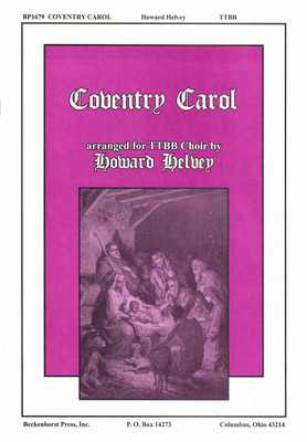 Coventry Carol - TTBB
