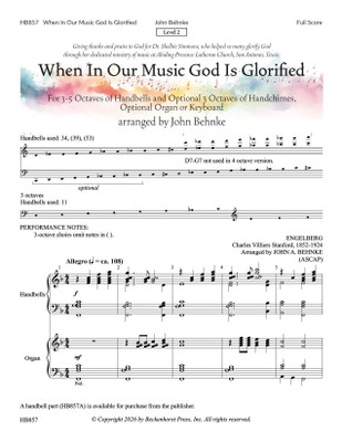 When In Our Music God Is Glorified - Full Score